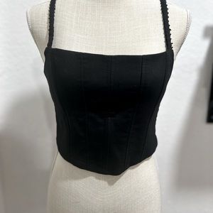 Black Zara corset